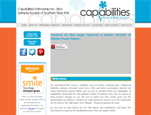 Tablet Screenshot of learnaboutepilepsy.com